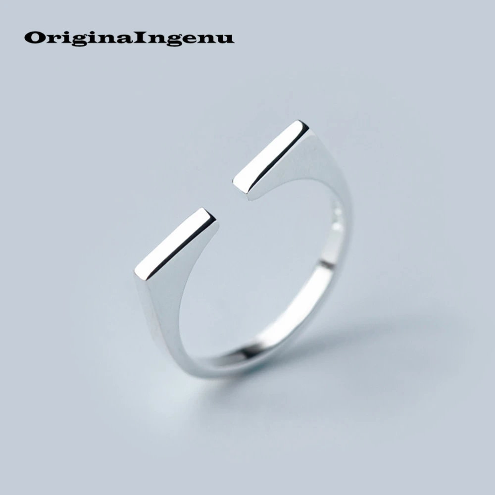 Ювелирные изделия 925 Серебряное кольцо Anillos винтажный геометрический брелок минимализм День матери подарок подруге Haut Femme кольца для женщин