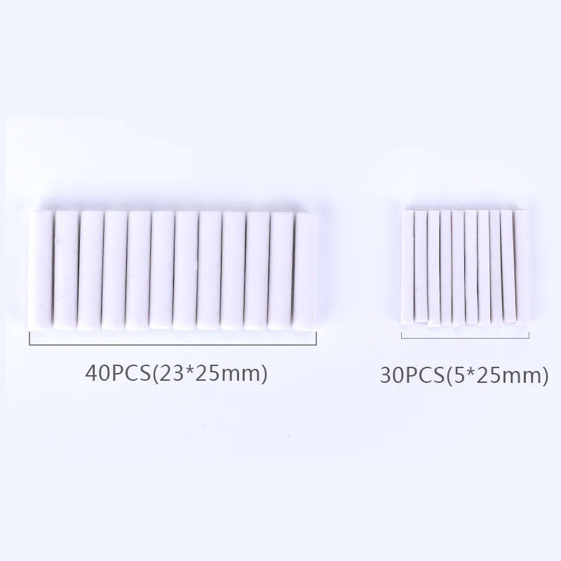 70PCS Mini Electric Eraser Electronic Rubber Kawaii Mechanical Pencil Erasers For School Kids Stationery Office Supplies