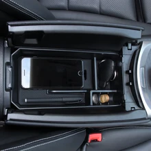Caixa central de armazenamento para braço, recipiente, bandeja para mercedes benz c glc classe w205 x253 2015 2016 2017 2018