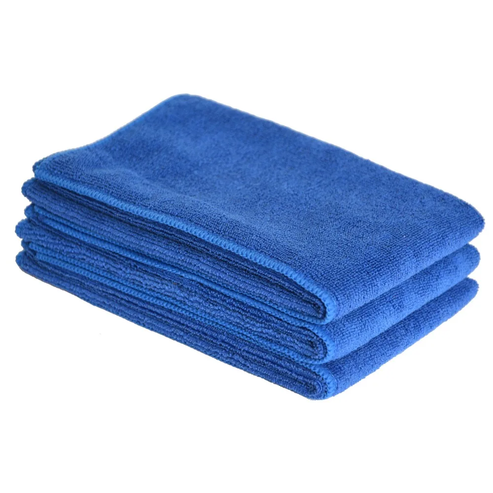 

3PC/lot 16"X16"Multi-purpose Microfiber Car Cleaning Cloths Absorbent & Fast Drying Towels