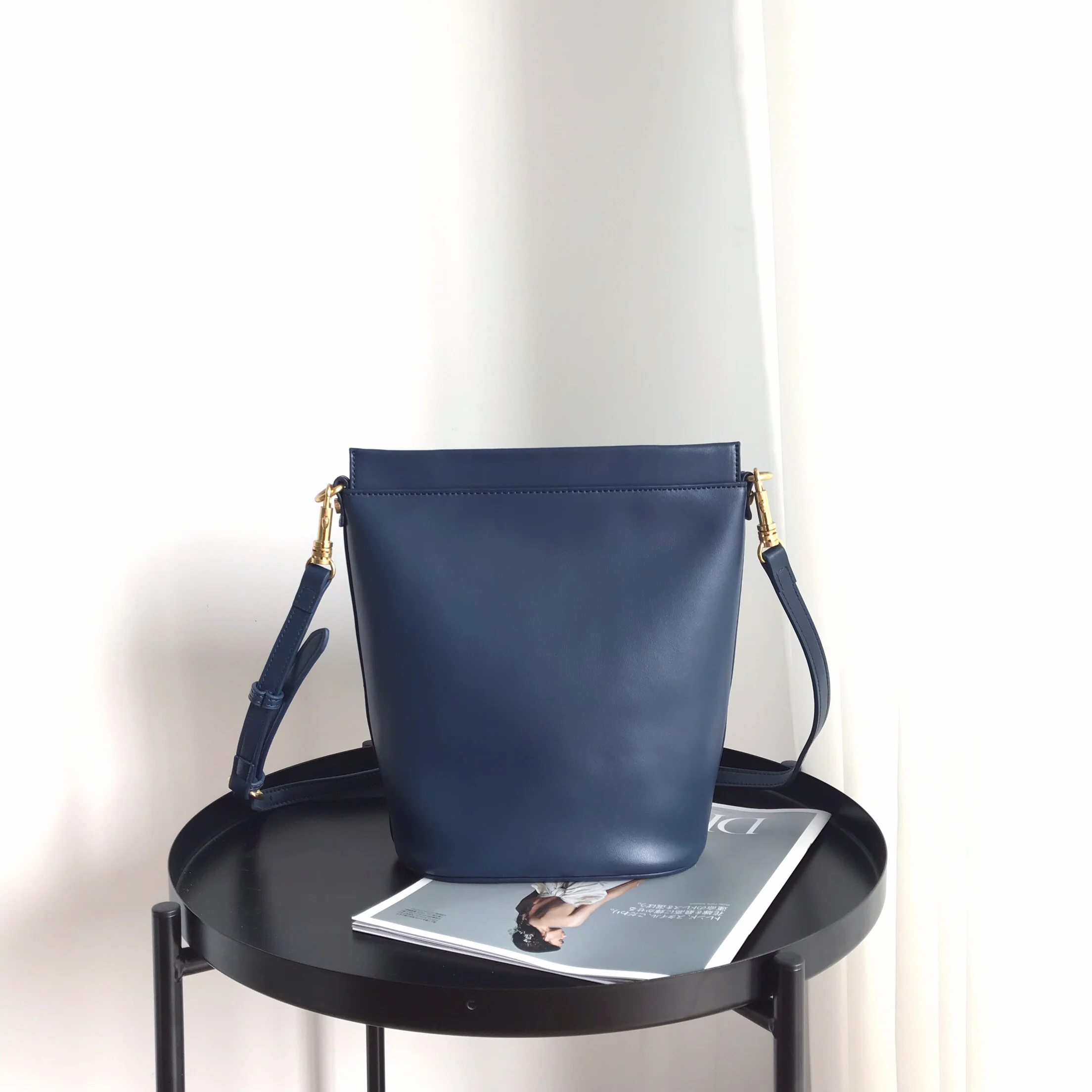 

Kafunila genuine leather bucket crossbody bag for women 2019 spring style simple women bag high quality tote bag bolsas feminina