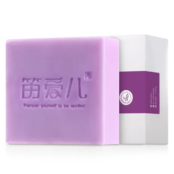 

Super easy to use lavender soap oil soap to blackhead moisturizing handmade soap whitening acne printed face soap