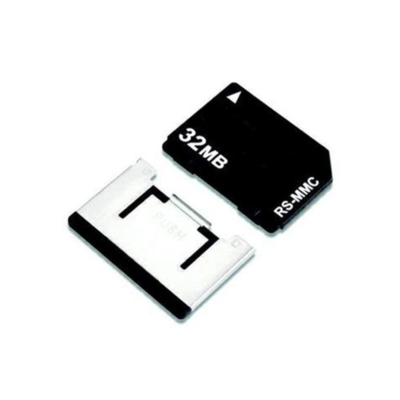 7PIN Dual Voltage 32MB/64MB/128MB/256MB/512MB Reduced Size MultiMediaCard/RS-MMC Card Flash Memory Card+MMC Card Adapter