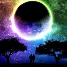 По мере того, как мир заканчивается изготовленный на заказ diy картина из бисера, пейзаж Луна Пейзаж алмазной живописью деревня Алмазная вышивка пейзаж дерево