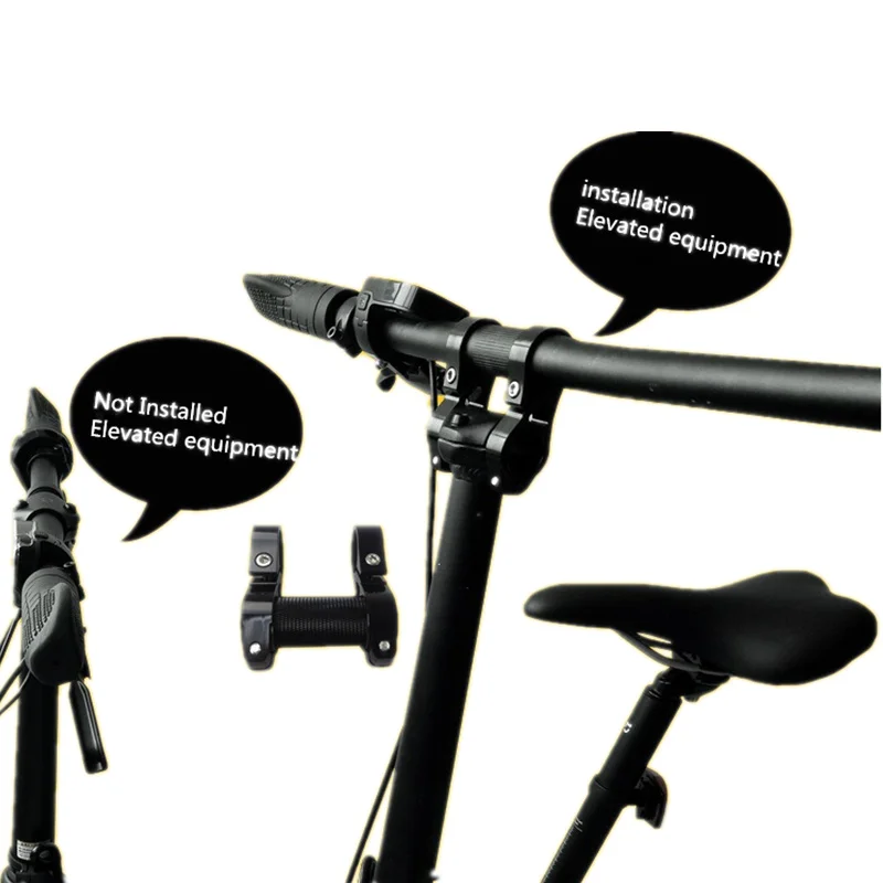 XIAOMI QICYCLE EF1 دراجة كهربائية قابلة للطي أجزاء تعديل موقف مزدوج رفع مقبض الألومنيوم سبائك خفيفة