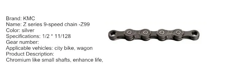 Discount Kmc z99 chain   x8 x9 10l mountain bike road bike chain 9speed bike chain 0