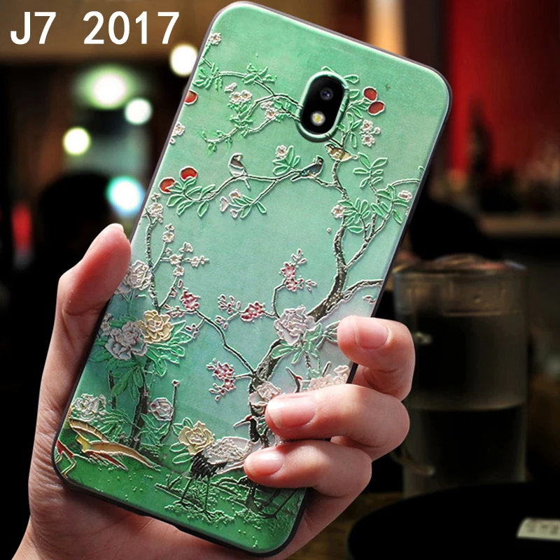 Силиконовый чехол yonlintan 3D для Samsung Galaxy J7 2017 j730 Оригинальный Роскошный телефона
