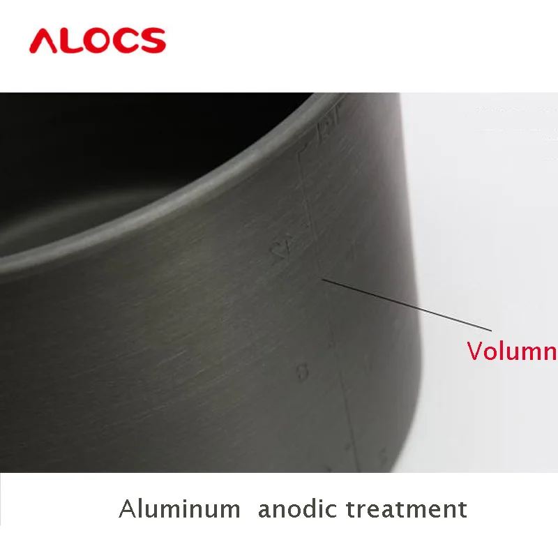 ALOCS 8 10 человек RT 01 горшок и штатив набор Универсальный Открытый 15L висит Кемпинг