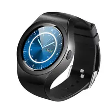 Neue Ankunft Kreis Touchscreen Smartwatch V365 für IOS Android Sport Fitness Schrittzähler Bluetooth Watch SIM Tf-karte Mobilen Uhr