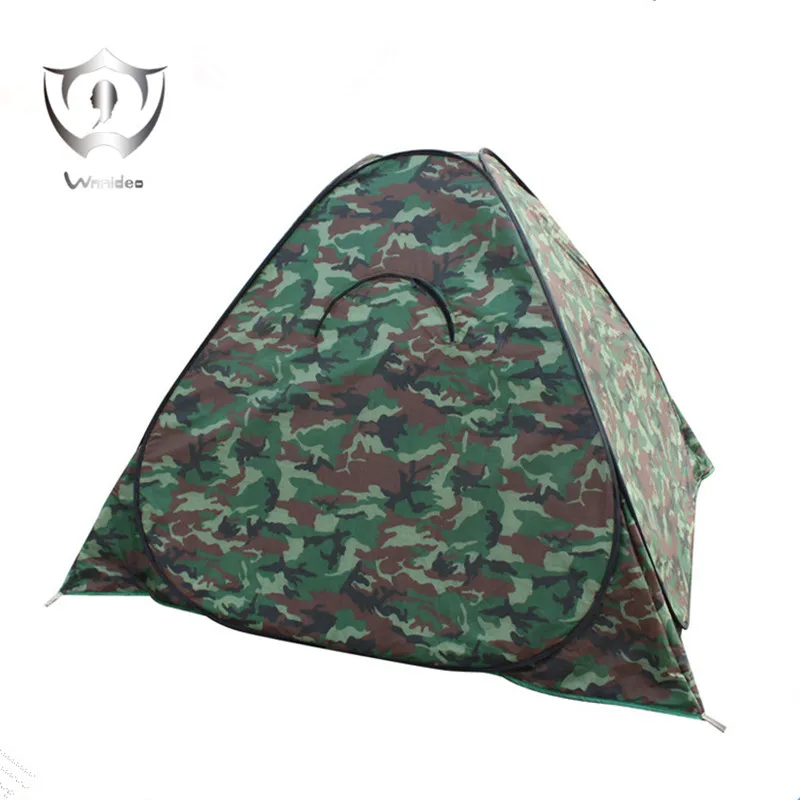 

Wnnideo 1 Person Headquarters Camo Square Dome Family Camping Backpacking Tent Winter tents thickened with cotton