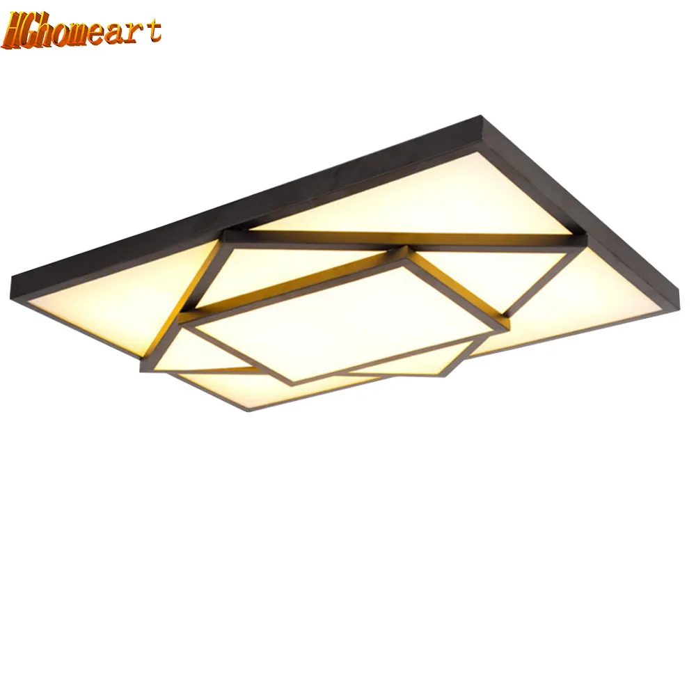 

HGHomeart Luminaria LED Ceiling Light Turn Light Plafonnier Vintage Bedroom Living Room Fixtures Lustre Lighting Decoration