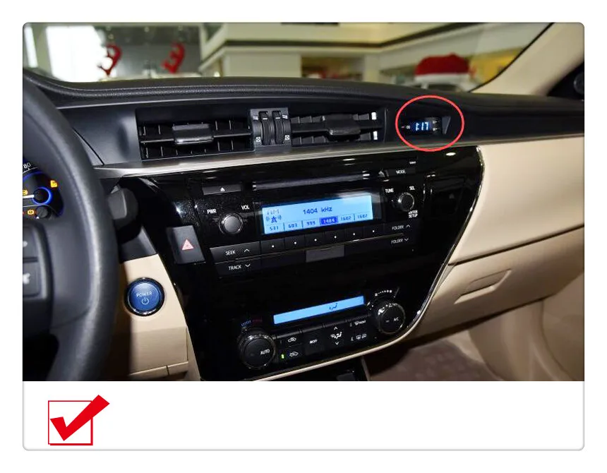 Аксессуары для внутренней и средней консоли Toyota Corolla 2014 2015 2016 4 шт./компл.|interior