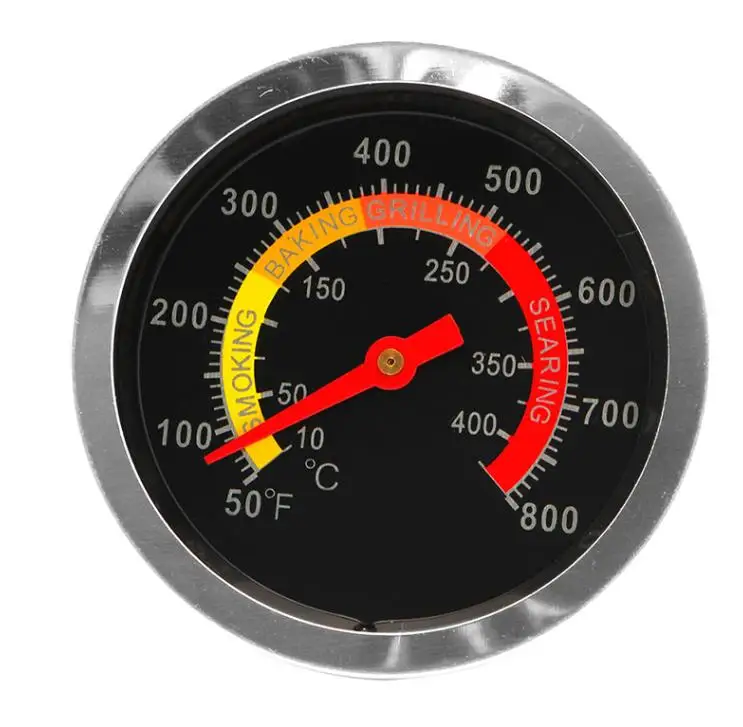 Лучше 1 шт. Термометры из нержавеющей стали Барбекю курильщик гриль/Oveb термометр датчик температуры 50-800F 10-400C - Цвет: as shown
