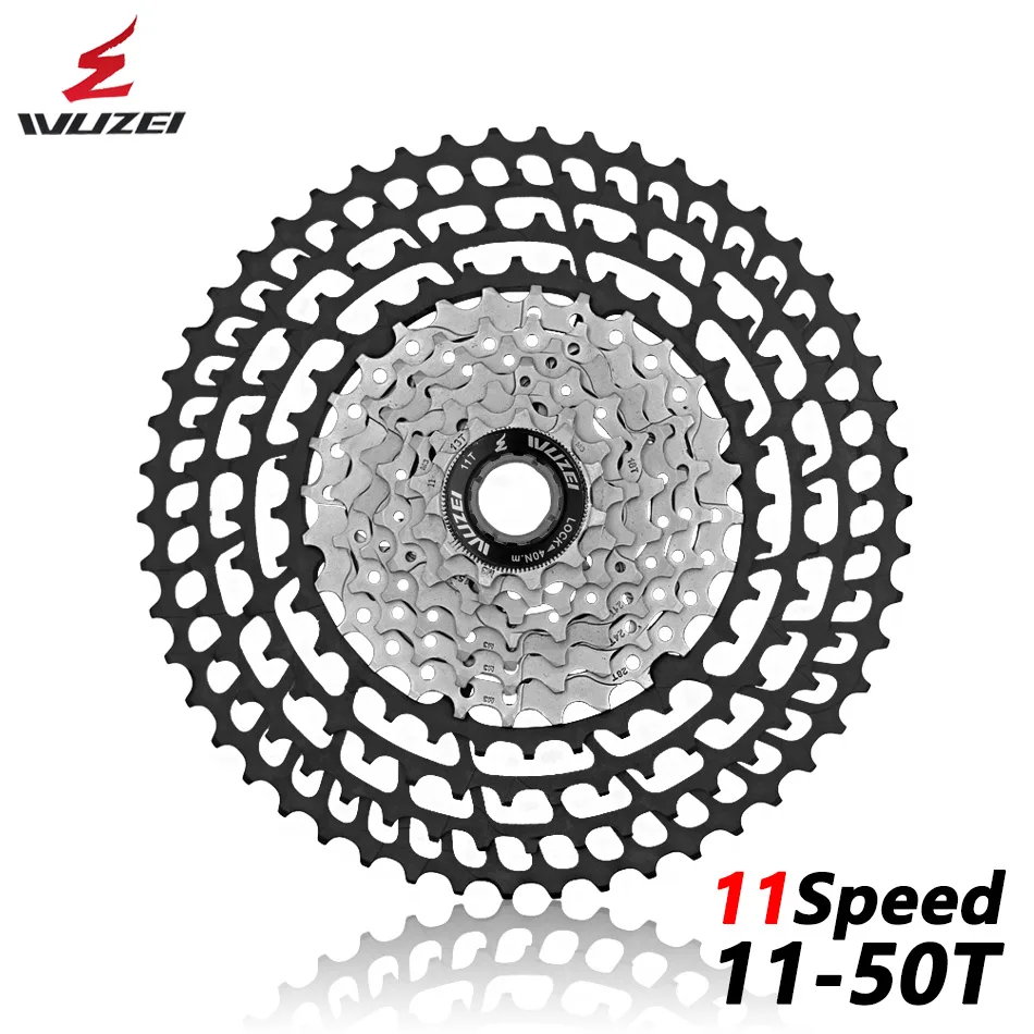 Ультралегкая велосипедная кассета wuota MTB 11 скоростей 50T 52T 365 г запасные части для