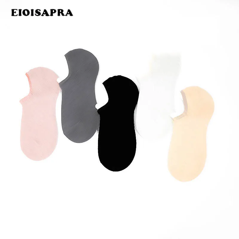 

[EIOISAPRA]Spring/Summer New Product Pure Color Cotton Stealth Socks Women Casual Comfort National Wind Ship Socks Meias