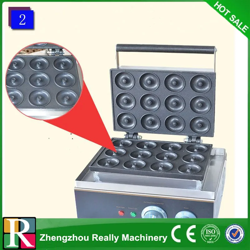 

16 holes Electric Donut Waffle Making Machine | Donut machine | Waffle maker