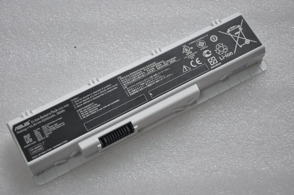 5200mAh Genuine Original battery A32-N55 N55 N55S N75S N75SF N45JC N45SJ N45SN N45SF N45SL N45SV Series | Компьютеры и офис