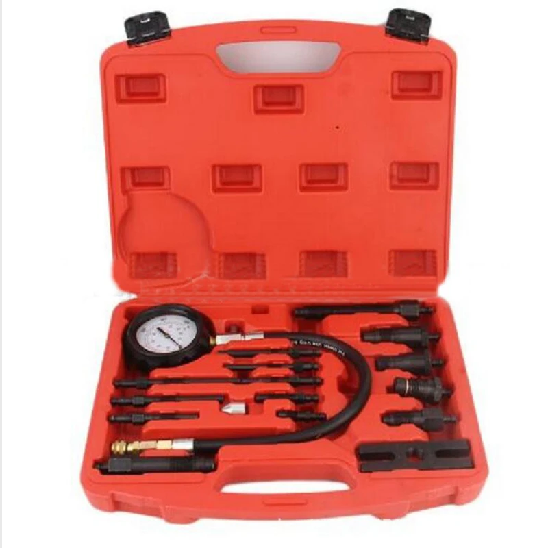 

G1 Diesel Engine Cylinder Compression Presssure Test Meter Gauge Tool Set
