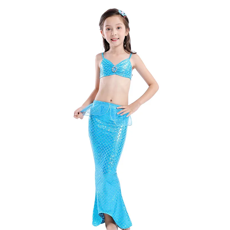 mermaid tail swimwear blue 2
