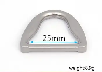 

25mm Nickle, Silver zinc alloy buckle, wire clasp, circle Ring parts for Bag, Shoes, belts, Buckle belt parts bag accessories