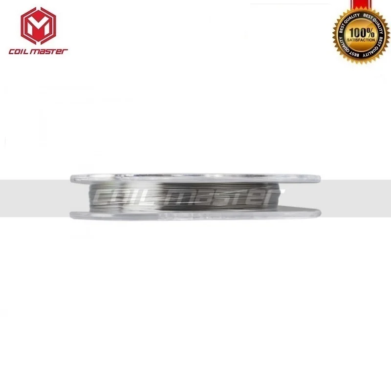 Оригинальная катушка Master SS316L 22/24/26/28/30ga CoilMaster A1 проволока 30 футов восстановленная