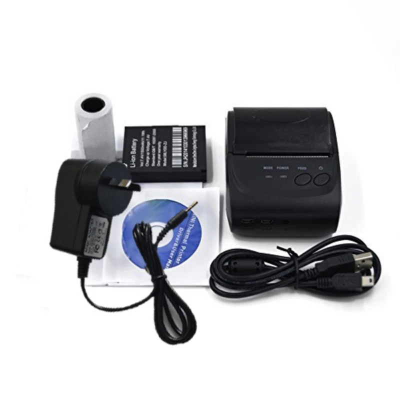 

AU Standard Wireless Android Bluetooth Thermal Printer 58mm Mini Bluetooth Thermal Receipt Printer - Bluetooth Android