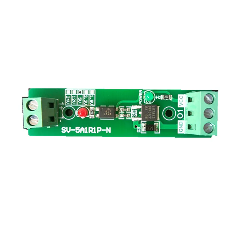 24V 1 Channel 1-Bit Optocoupler Isolation Module Relay Driver Board for PLC Control Device