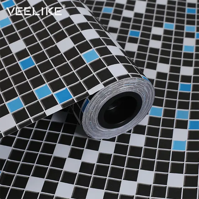 online shop mosaic tile pvc vinyl wall sticker for bathroom