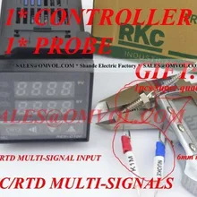 PID Температура контроллер(SSR) мульти-Вход TC/RTD REX-C100 100 для 240VAC В переменного тока, 50/60 Гц 0-400 deg C+ 1 м регулятор температуры с термопарным