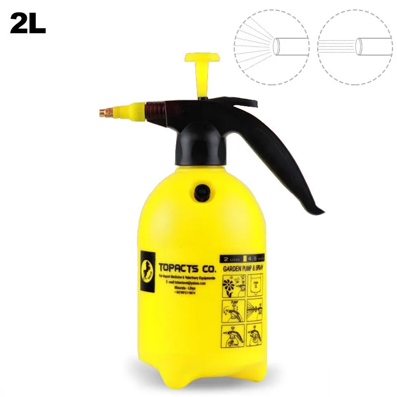 2L Thick Watering Can Plastic Sprinkler Kettle Household Short mouth High Capacity Garden sprinkler | Дом и сад