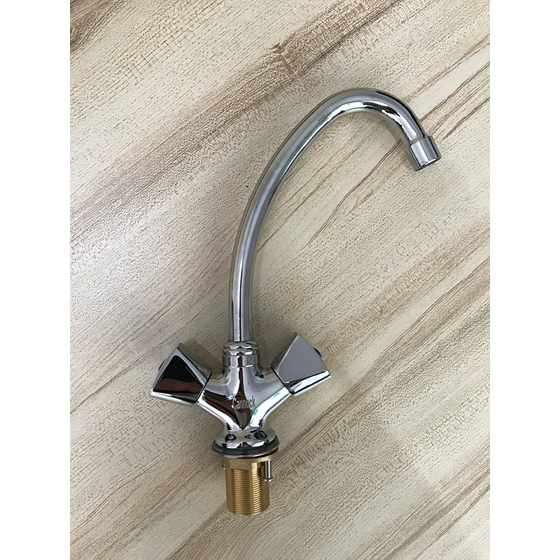 

Cannock Kitchen Mixer Tap Dual Lever,Chrome Finished,xwg