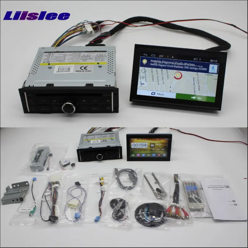 Liislee для Mitsubishi Nativa 2008~ 2013 автомобильный DVD плеер gps-навигатор Радио стерео CD iPod BT HD Экран мультимедиа Системы