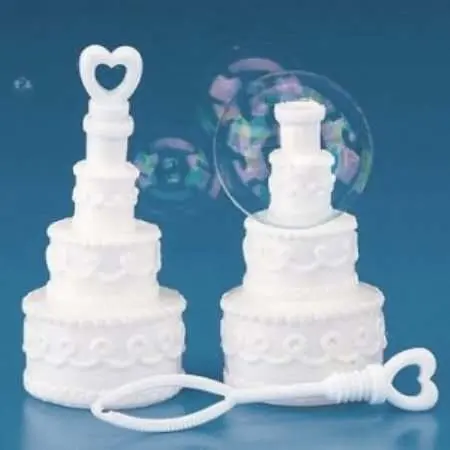 Homeofying Romantic And Elegant 24Pcs/Set Party Wedding Cake Shape Empty Bubble Soap Water Bottle Container Bubble Bottle Funny Birthday/Wedding Decoration 24pcs Homeofying Romantic And Elegant 24Pcs/Set Party Wedding Cake Shape Empty Bubble Soap Water Bottle Container Bubble Bottle Funny Birthday/Wedding Decoration 24pcs