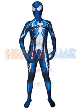 

Symbiote Spider-man Costume 3D Printing Spiderman Superhero Costumes Halloween Cosplay Party Suit For Adult/ kids/Custom Made