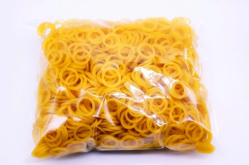 1000pcs/lot 8mm Size Make Topknot Bands For Dogs Hair Best Rubber Latex