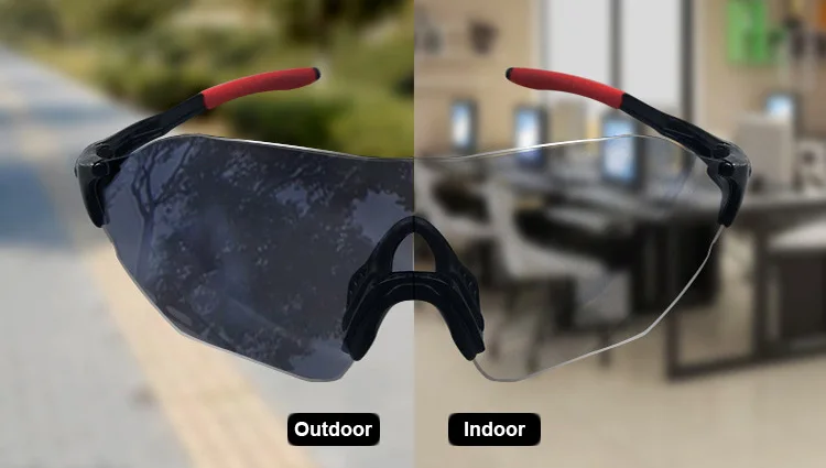 Photochromic Bicycle Glasses Cycling Sun Glasses Ultralight 20g Road Bike MTB Eyewear Outdoor Sports UV400 Riding Goggles