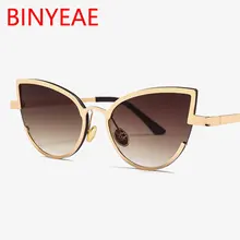 Уникальный Черный Красный кошачий глаз солнцезащитные очки Высокая мода сексуальные милые маленькие кошачьи солнцезащитные очки дизайнер бренда женской одежды женские прозрачные линзы