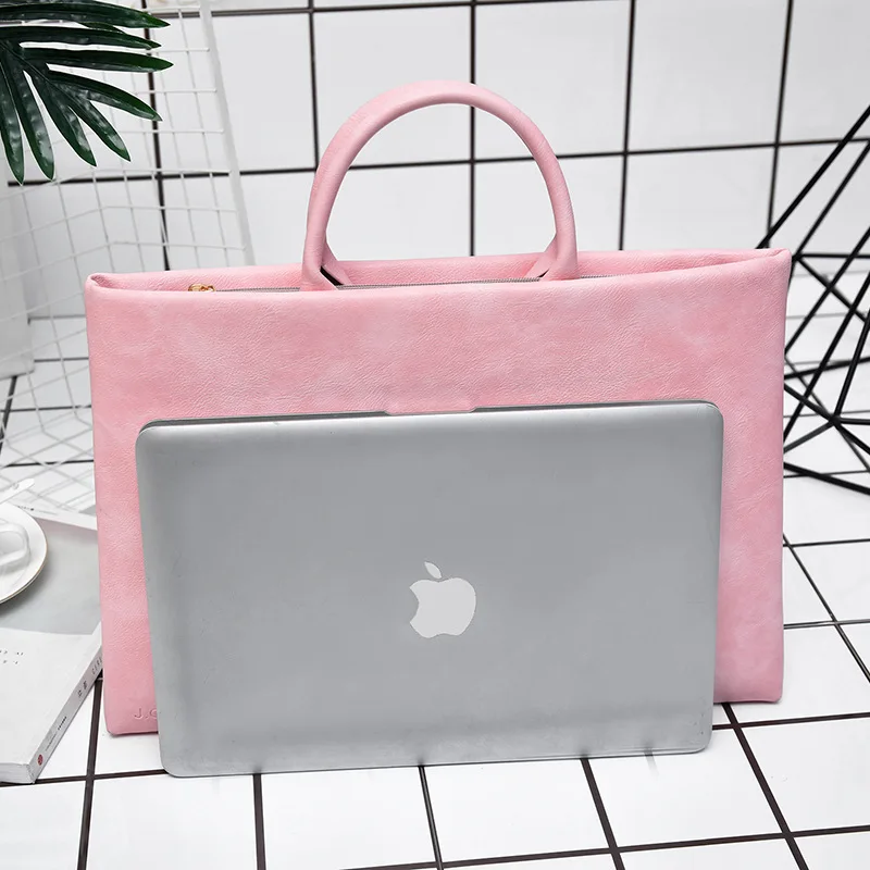 Pu Coque Cover For Mac Book A1708 A1342 A1278 McBook 14 15 13.3 15.6 inch shoulder Bag For Apple Macbook Pro Air 2018 2017 11 13 (12)