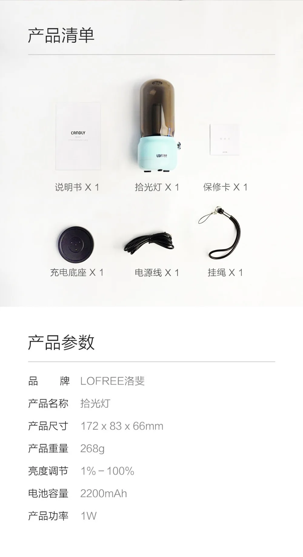 Xiaomi Youpin Lofree CANDLY Ретро светильник с регулируемой яркостью для селфи зарядка через usb проводной два светильник режимов теплый как никогда теплые окружающие чувствовать себя