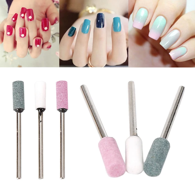 Nail Art Drill Manicure Tool Silicon Carbide Carborundum Grinding Nail Art Drill Manicure Tool Silicon Carbide Carborundum Grinding Head Wheel Shank 2 34mm For