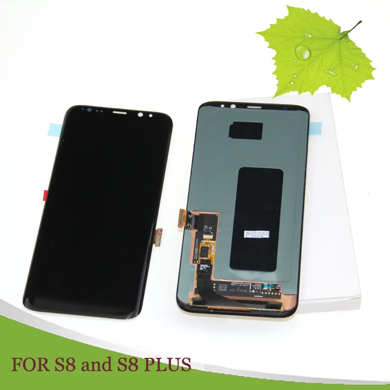 Для Samsung S8 LCD Замена для SAMSUNG Galaxy Plus G955 G950 G950F Дисплей lcd сенсорный экран дигитайзер +