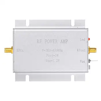 

LEORY 433MHz RF Power Amplifier 433MHZ 5W 7.2V For 380- 450MHz Wireless Remote Control Transmitters Circuits