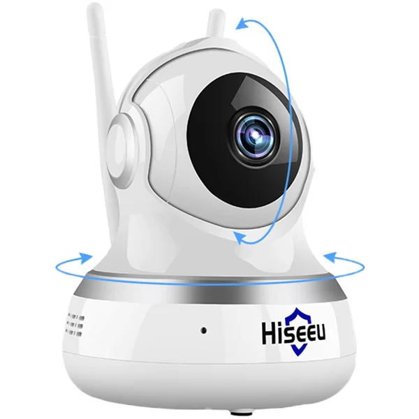 Hiseeu FE1 1080P 2MP WiFi IP камера видеонаблюдения P2P Домашняя безопасность двойная