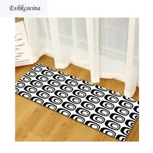 Черный овал круги Tapis салон абсорбент коврик для ванной коврик для Гостиная Спальня ковровое покрытие Tapete Infantil