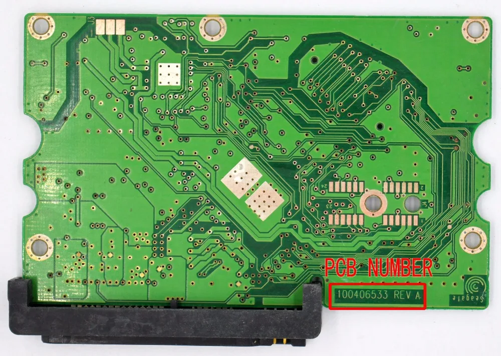 HDD PCB/логическая плата Seagate/100406533 REV A / 100419004 100409233 100406528 100406530 /ST3500630AS ST3250620AS|board board|board