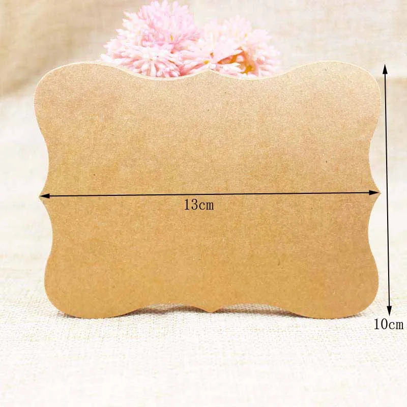 extra large kraft luggage tags