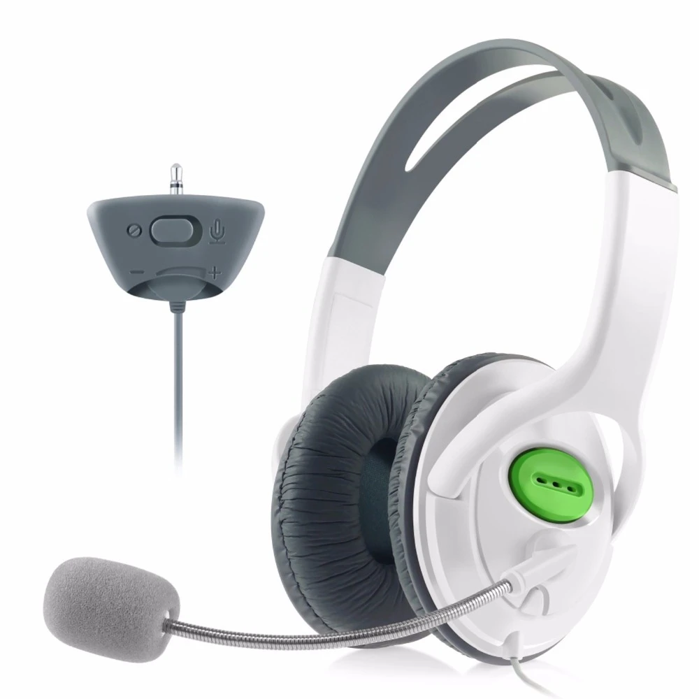 Auriculares para Xbox 360 Delgado vivo auriculares con auricular estéreo volumen control inalámbrico blanco|headphone headphone|headphones for xbox for xbox - AliExpress