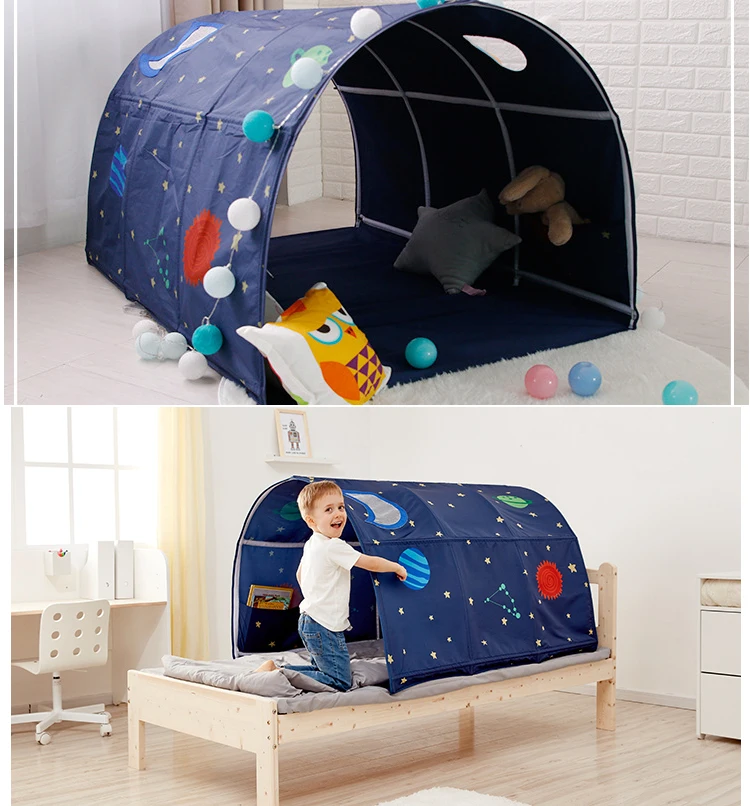 Portable Kids Play Tent House for Baby Children Outdoor Play Crawling Tunnel Ball Pool Tent Boy Bed Tent Room Decoration