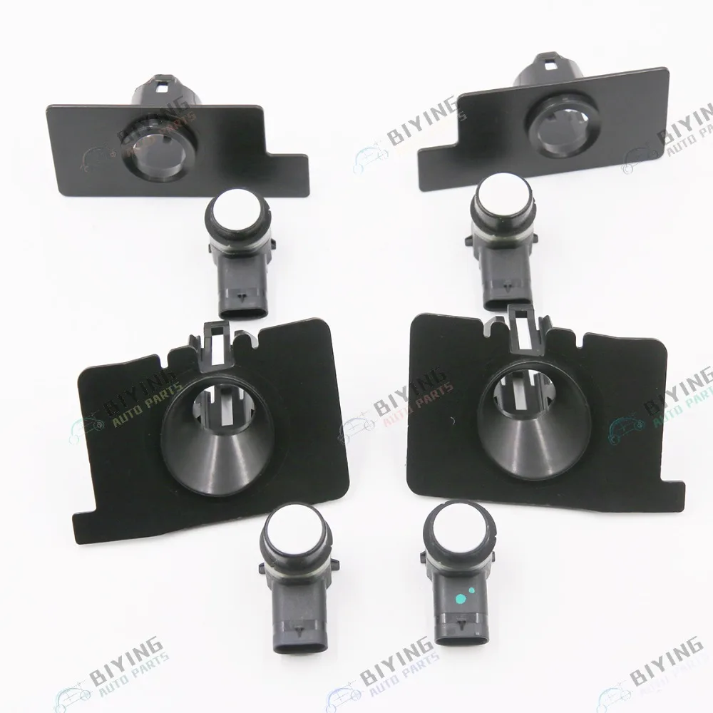 

FOR A6 C7 OPS PLA Front&Rear Bumper Parking Sensor with Holder Support