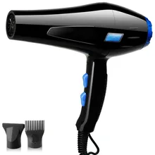 Фен для волос домашний салон размер мощность синий свет Сушилка студенческий Мини Портативный